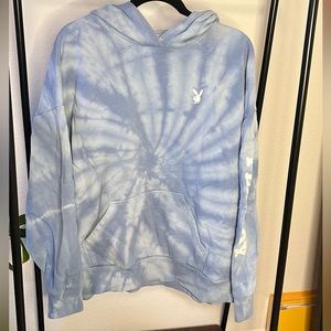 Tie dye playboy hoodie